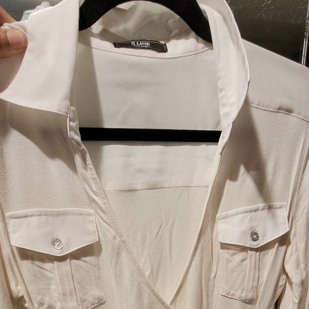 Body suit with collar